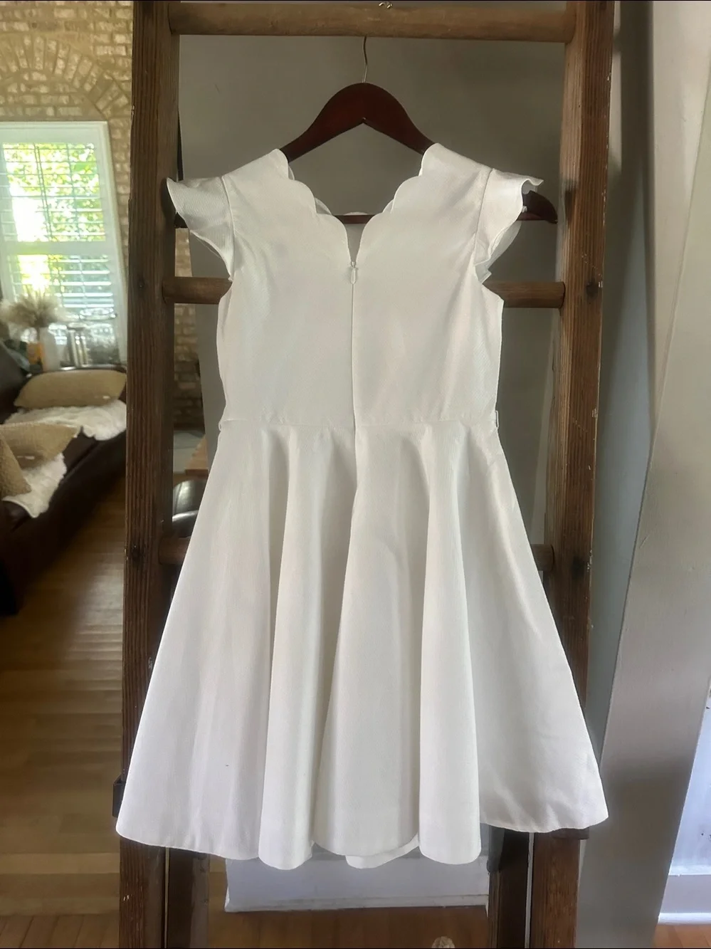 JACADI PARIS LUXURY WHITE CEREMONY DRESS GIRLS 10 EUROPE 140